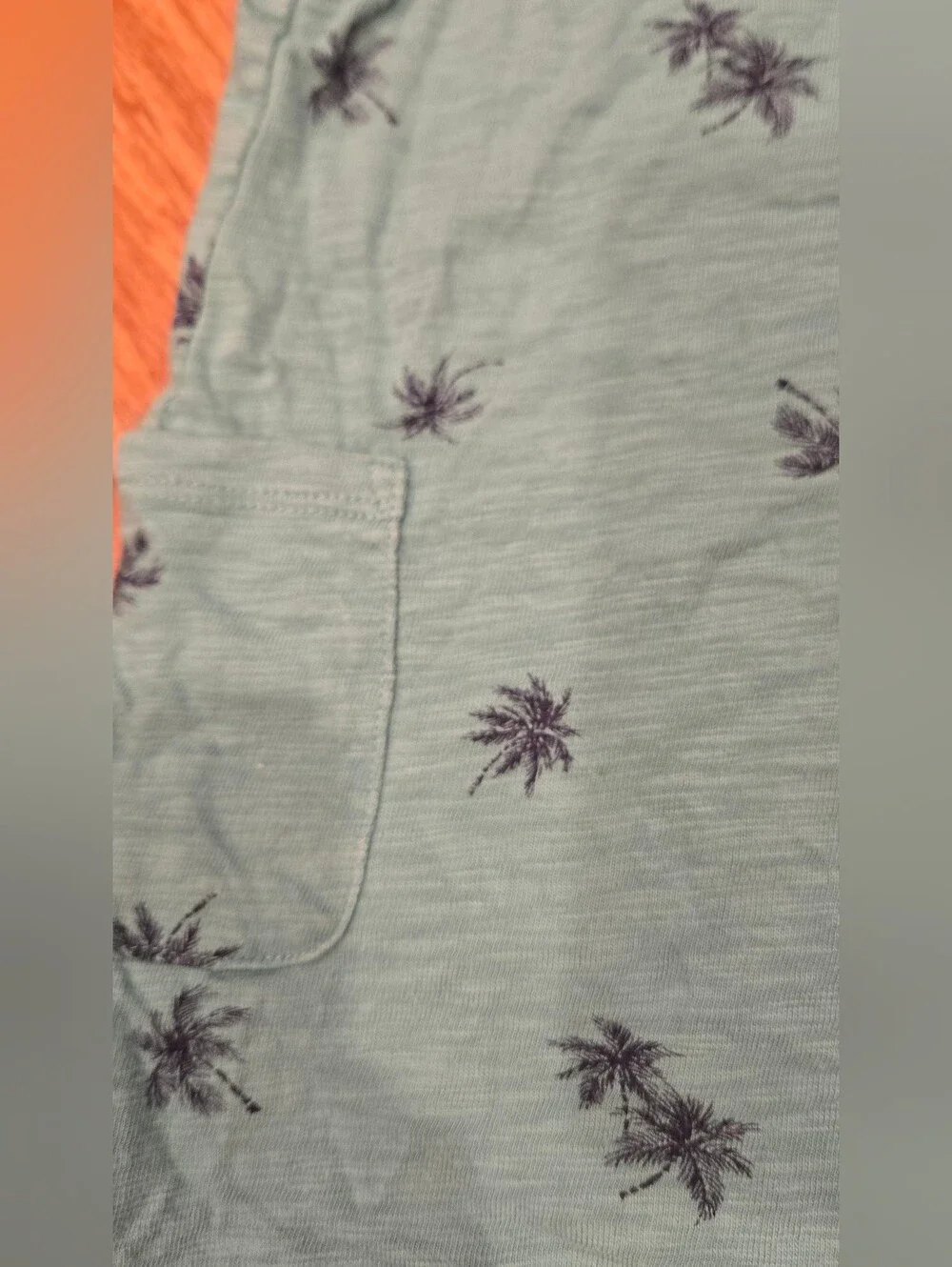 Gap Baby Palm Tree Short Sleeveless Romper